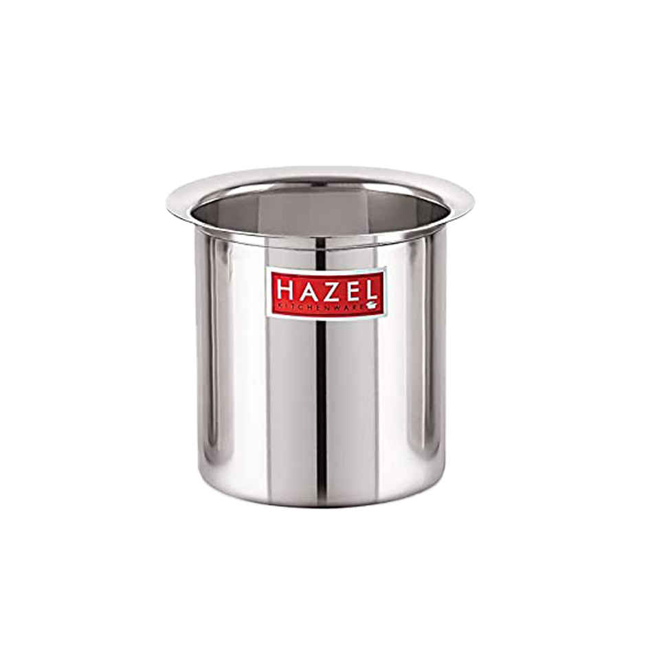 Hazel Steel Milk Pot With Lid, 1500 ml | Stainless Steel Milk Boiler For Kitchen