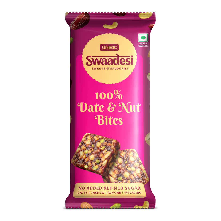 UNIBIC Dryfruit Barfi- Date Bites