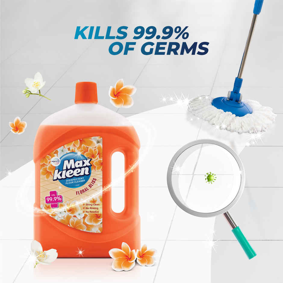 Maxkleen Floral Bliss Disinfectant Floor Cleaner | Can