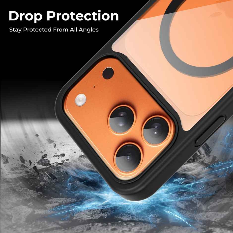 Artistque Case For iPhone 17 Pro Back Cover | MagSafe Black