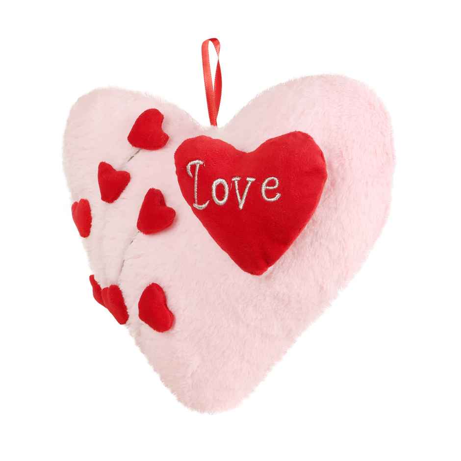 Dearjoy Seven Heart Pillow Pink 35 cm