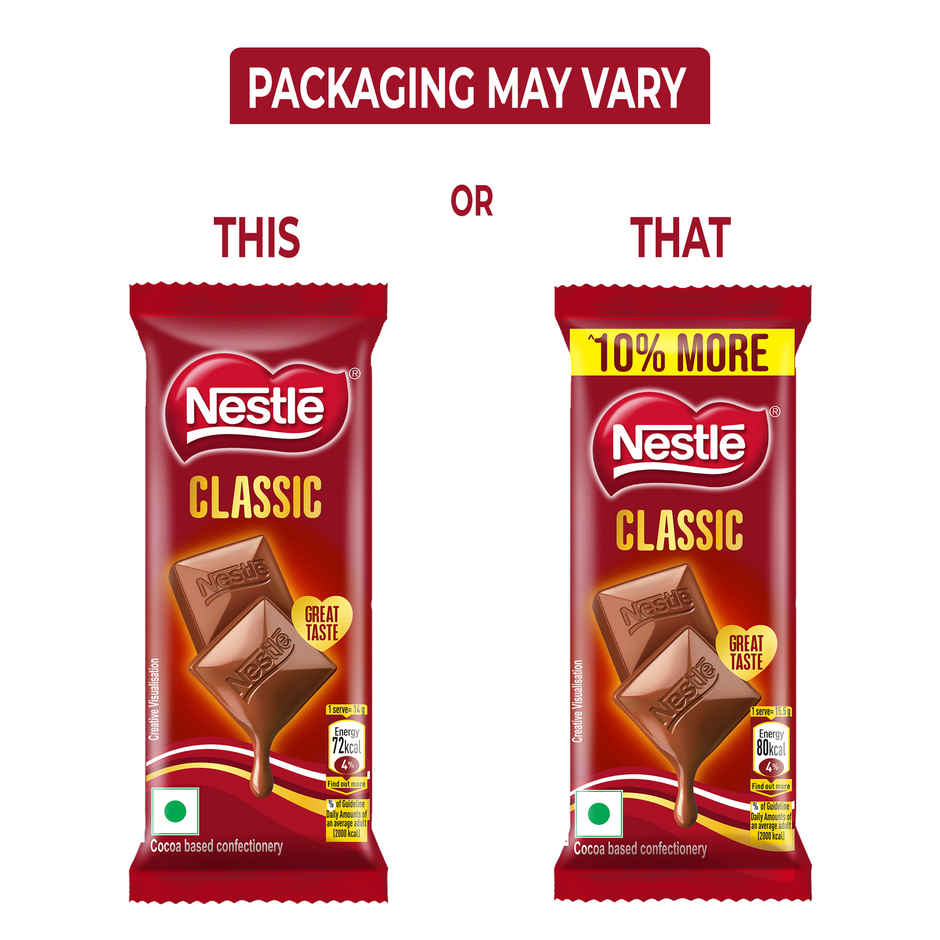 Nestle Classic Milk Chocolate Bar