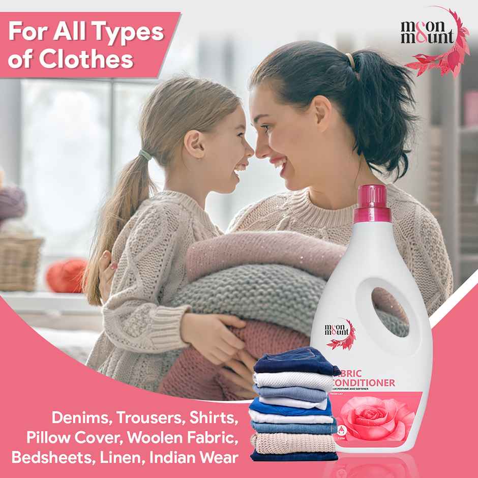 Moon&Mount Rose After Wash Fabric Conditioner Liquid Softener