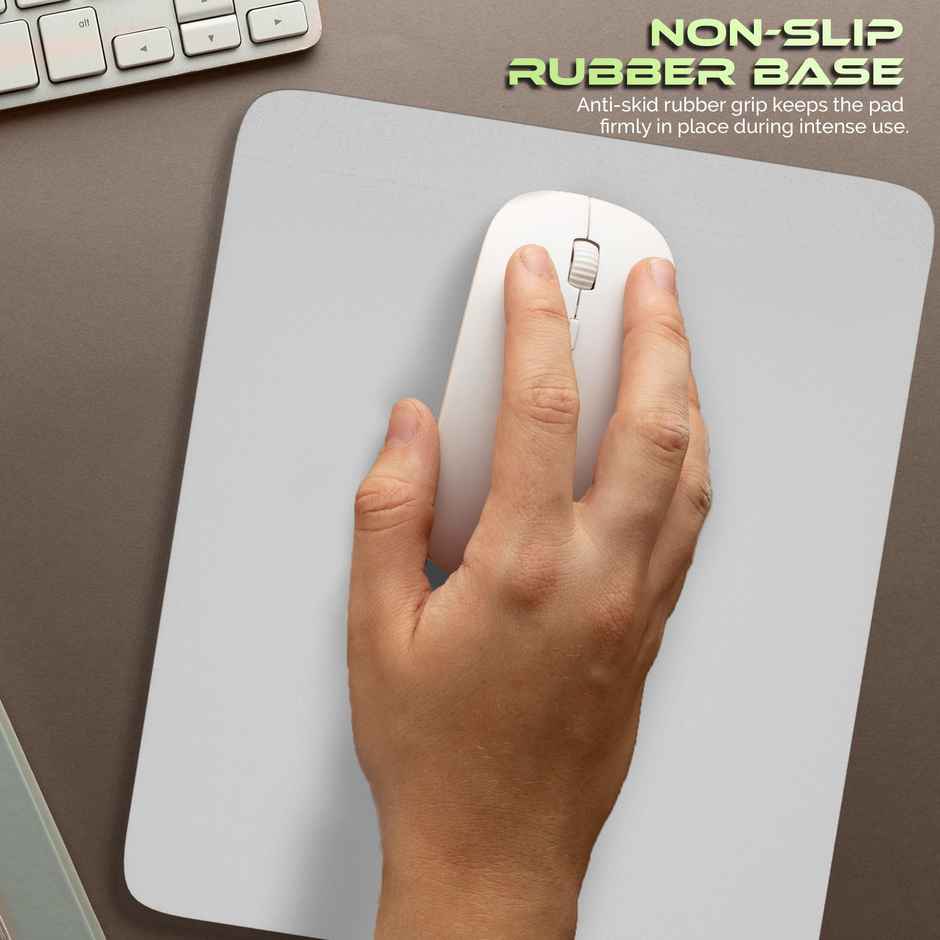 Aroma Electronic MP101 - Silicone Non-Slip Rubber Base - 9 x 7.5 Inch | Gaming Mouse Pad