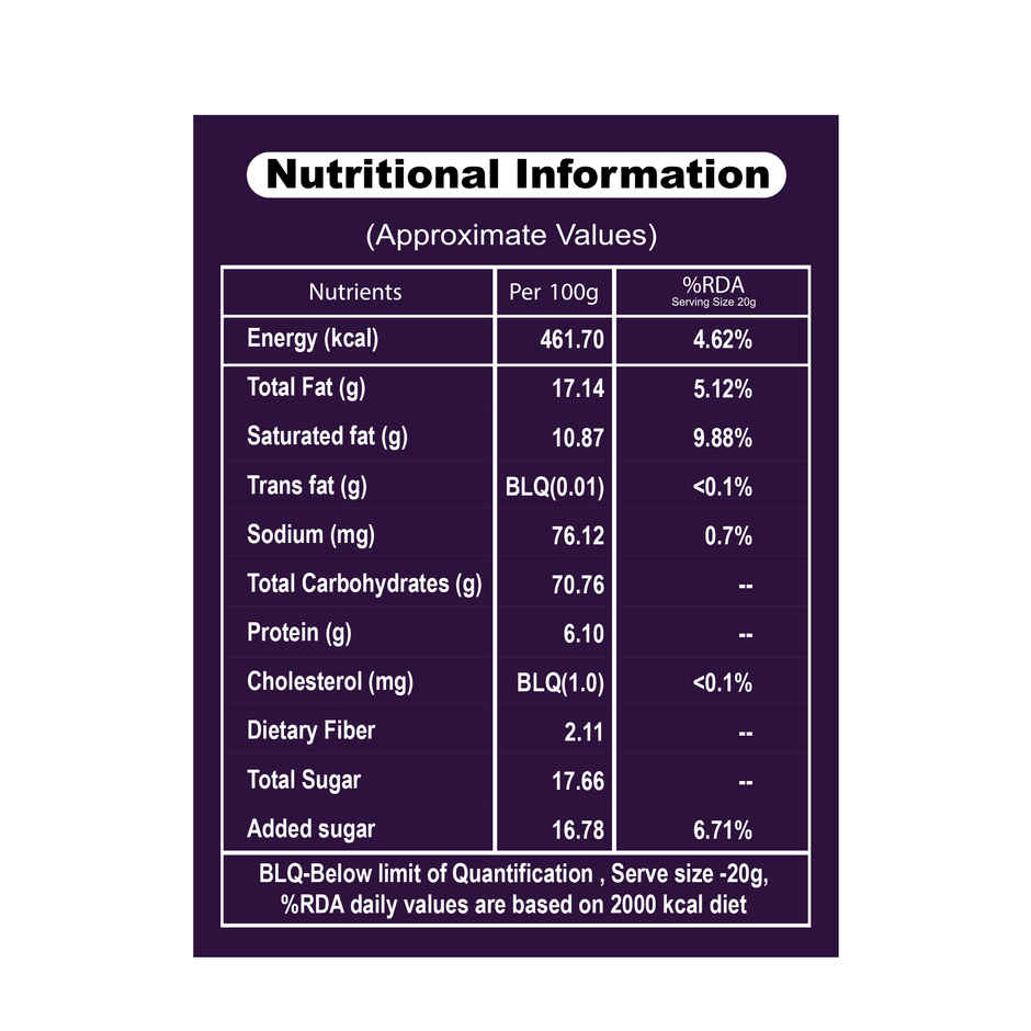 Let's Try Chocolate Cake Rusk | Trans Fat-free Combo