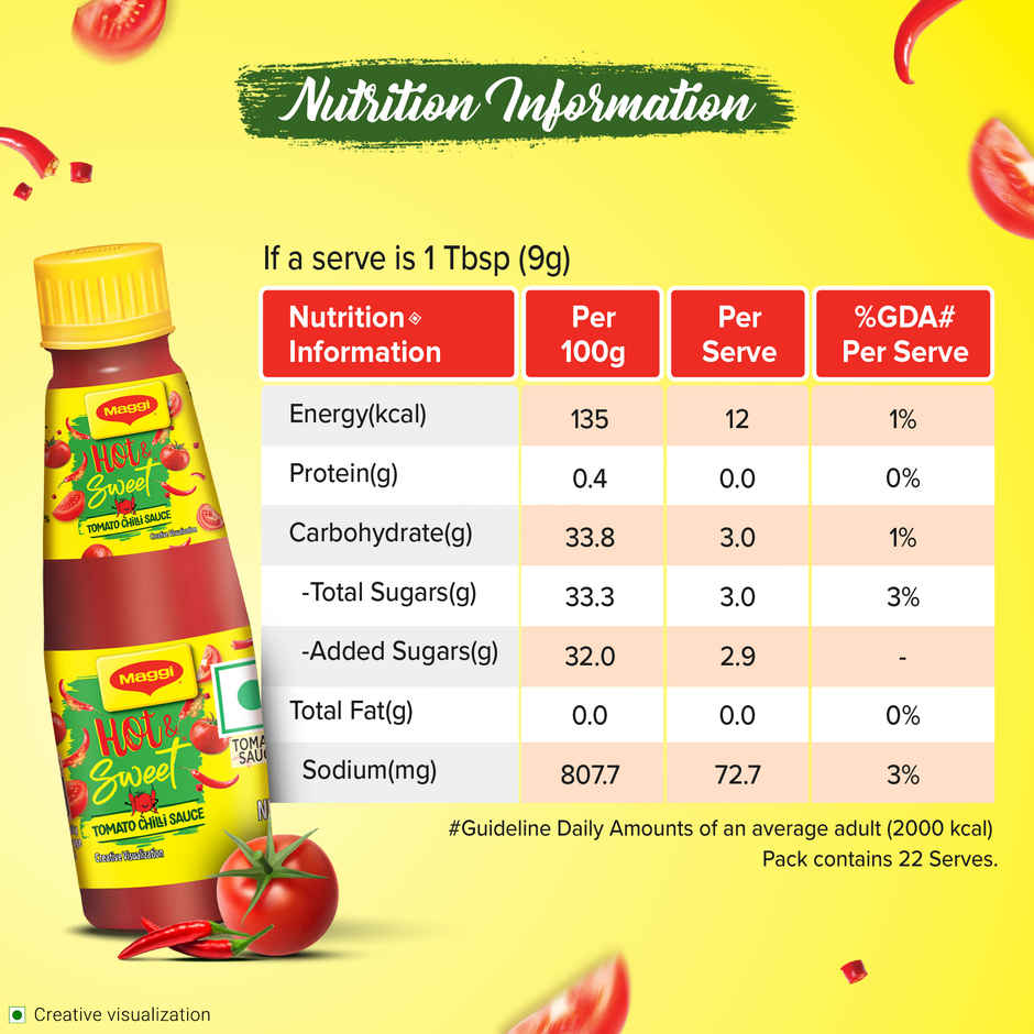 Maggi Hot & Sweet Tomato Chilli Sauce