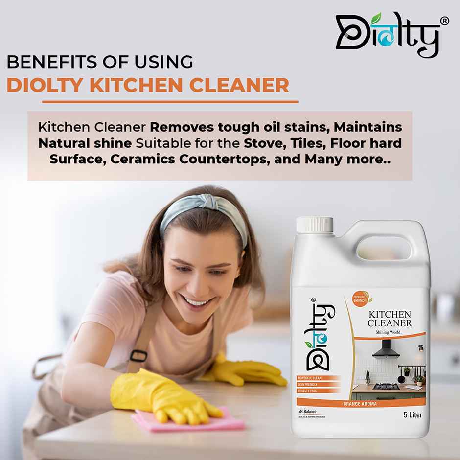 Diolty Kitchen & Bathroom Surface Cleaner