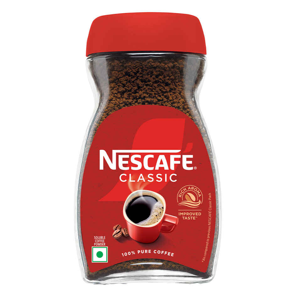 Nescafe Classic - Instant Coffee Powder - 100% Pure Coffee