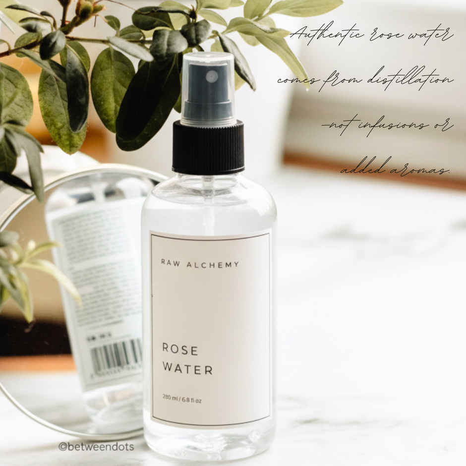 RAW ALCHEMY Steam Distilled Rose Water Toner