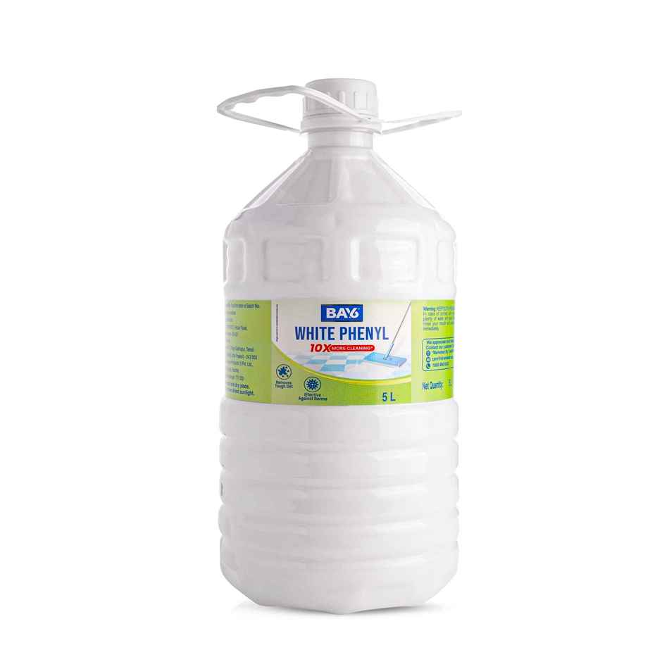 BAY6 White Phenyl Tough Dirt Removal Germ Fighter