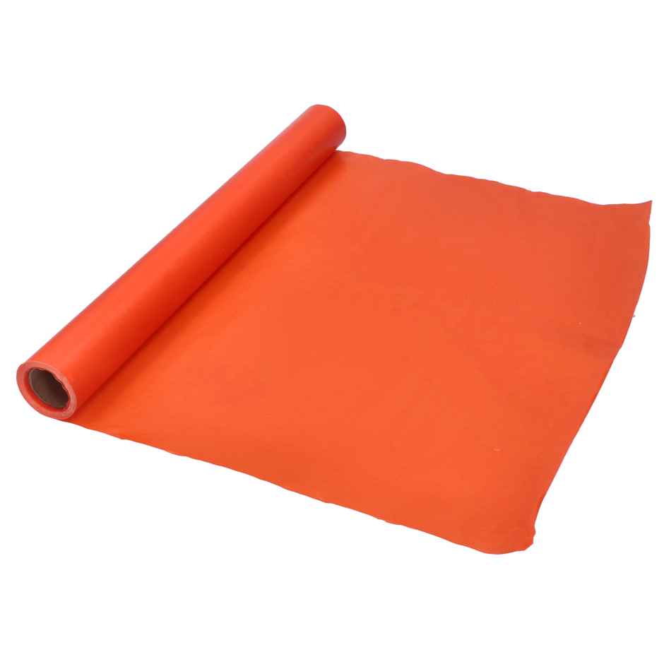 Navneet Youva Synthetic Cover Rolls Plain 5 Star 8 Meters Length X 35.5 Cm Height Orange