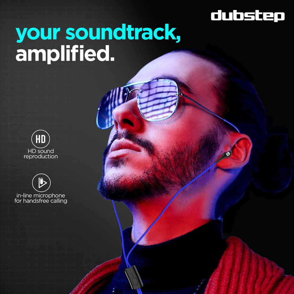Dubstep Squad M9 With X-Bass Technology, 10Mm Dynamic Drivers In-Ear Wired Earphones With Mic