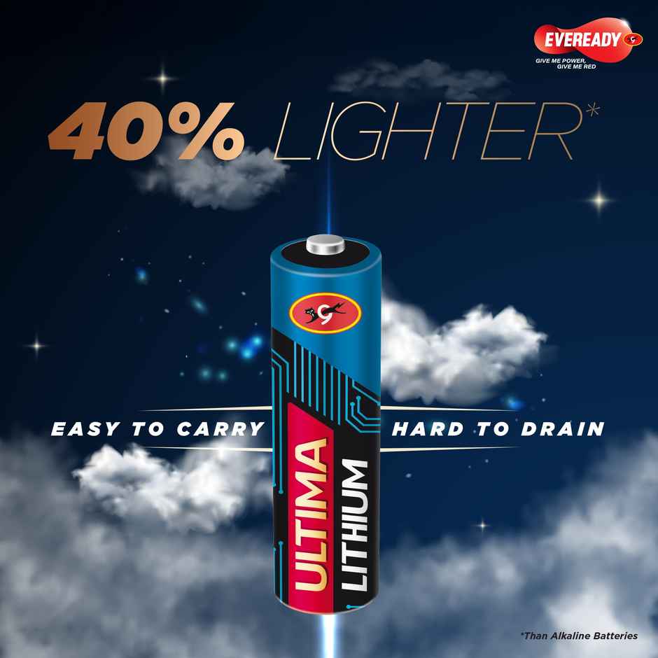 Eveready Ultima Lithium Battery - AA