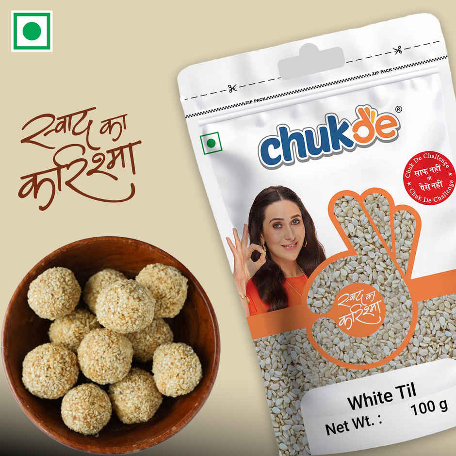 Chukde White Sesame Seeds (Safed Til)