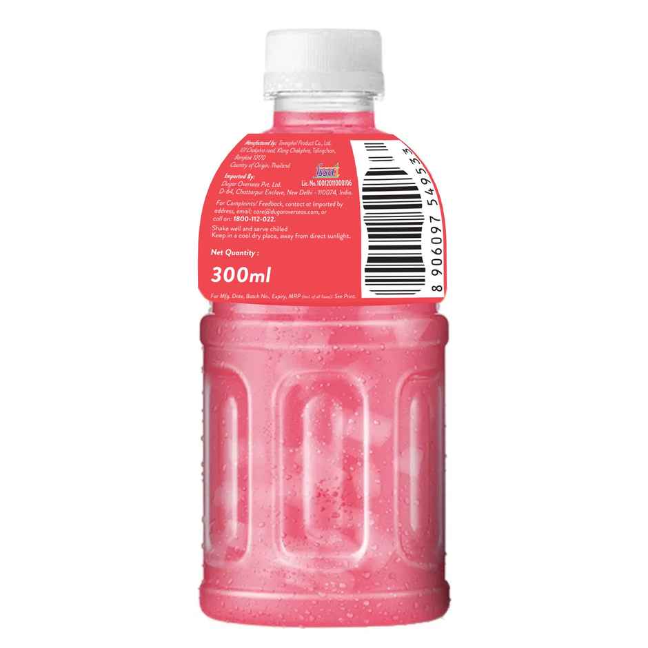Sapphire Poko Loko Strawberry Nata Drink