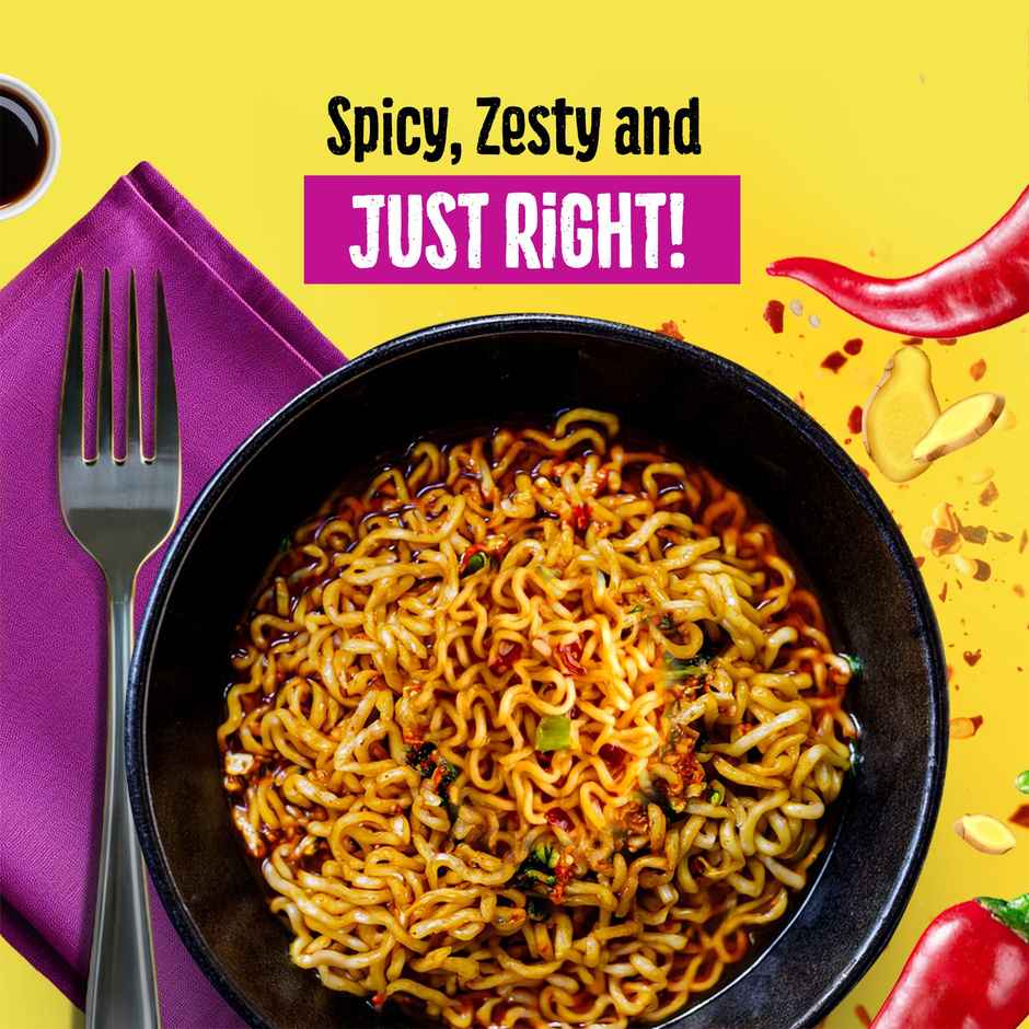 MAGGI Spicy Manchurian Noodles, Easy-to-Cook Snack