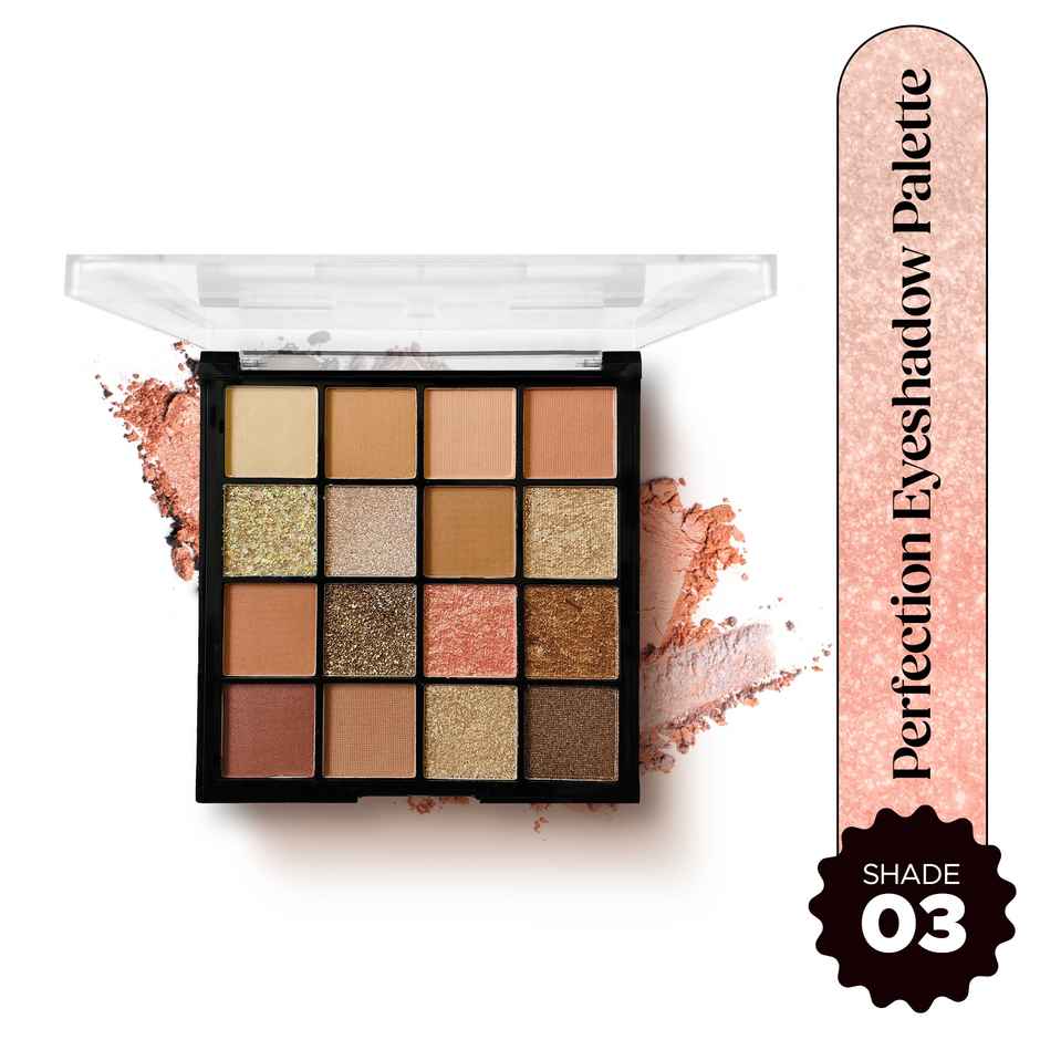 Hilary Rhoda Perfection Eyeshadow Palette | Highly Pigmented Eyeshadow Palette | Shade 3