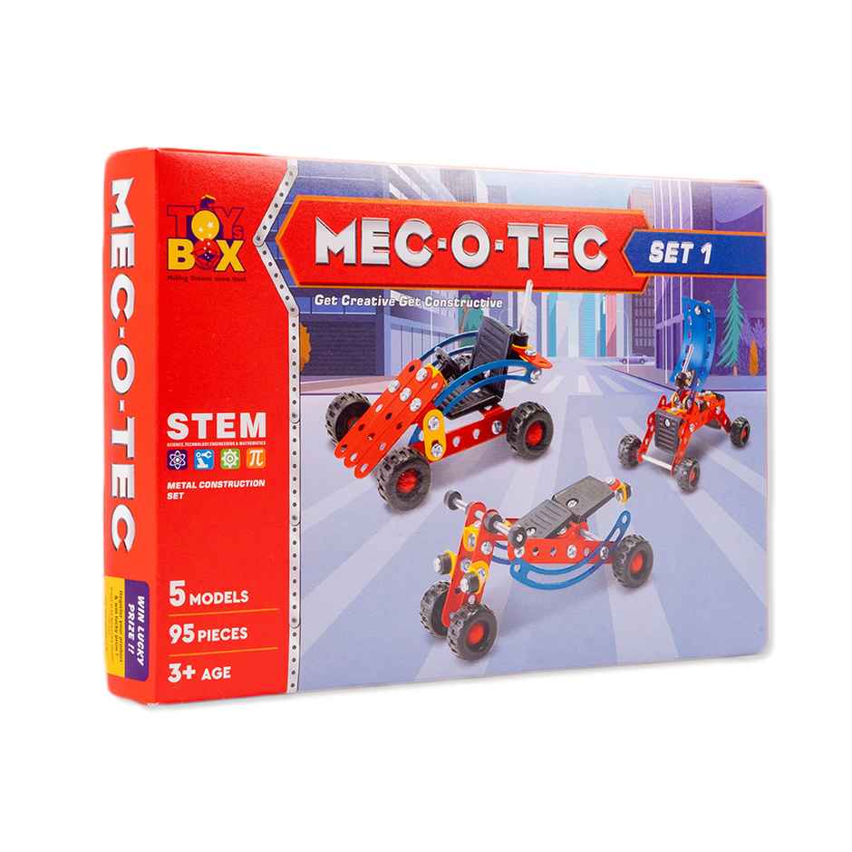 Ratna's Mec-O-Tec Set-1 | Blue & Red | 3+ years