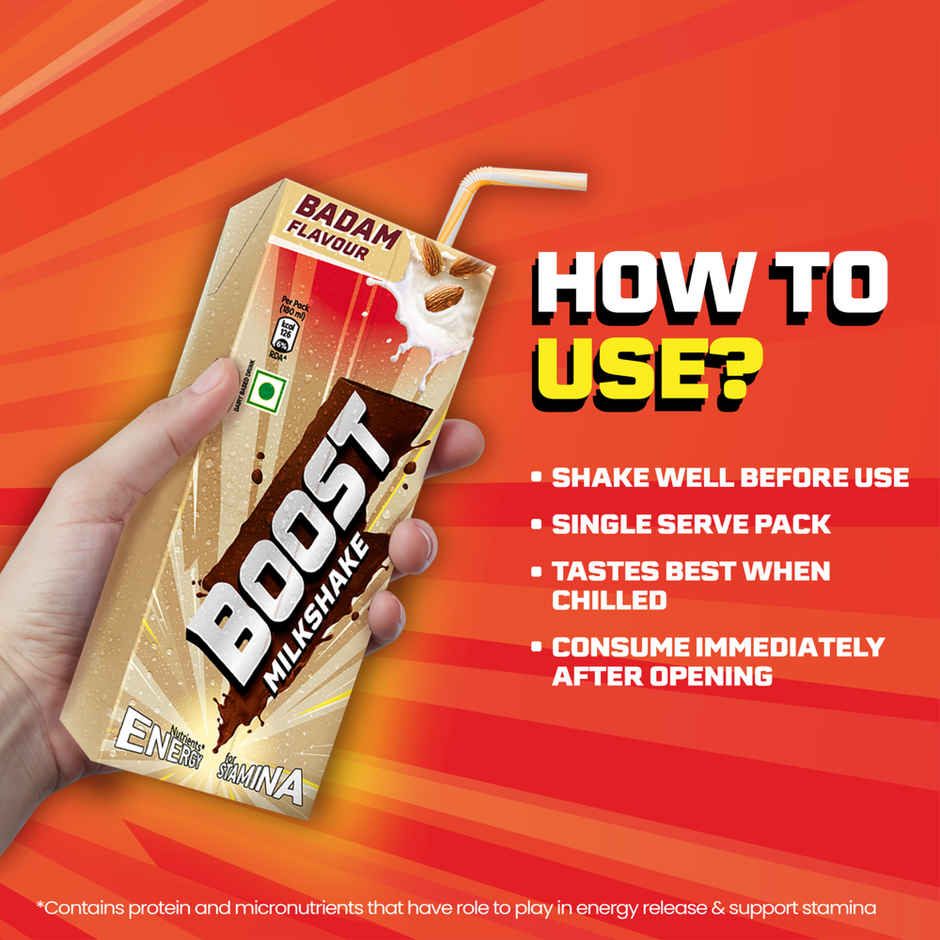Boost Badam Milkshake