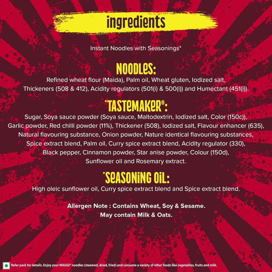 Maggi Korean BBQ Veg Instant Noodles