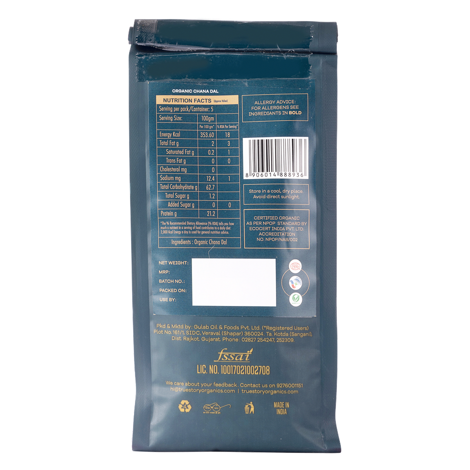 True Story Organic Chana Dal