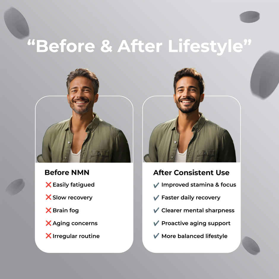 OYB NMN Anti-Aging Tablets with Nicotinamide Mononucleotide for NAD+ Boost | 30 Tablets | OYB NMN