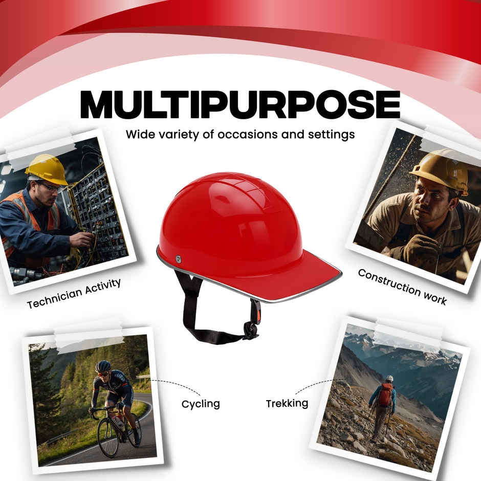 Kosino Gh Protective Headgear for Skating | Cycling Sports Activities | Red