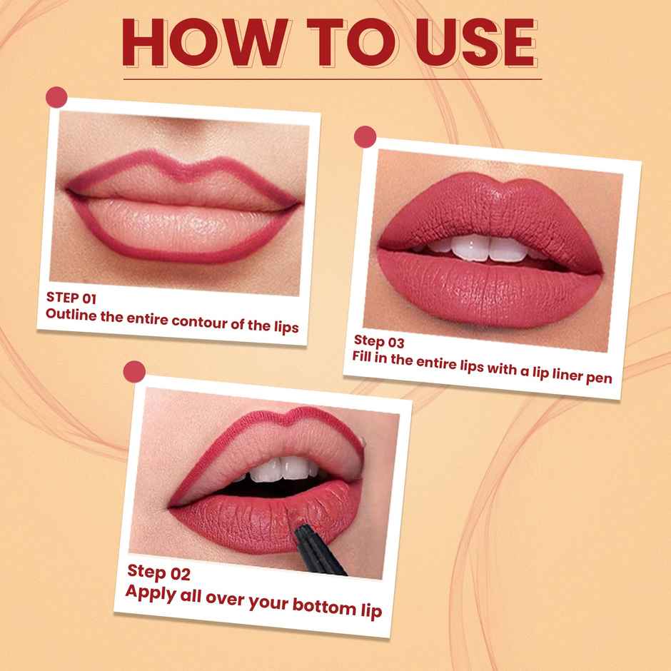 Shryoan Pretty Me Bold Lipliner & Eye Liner Pencil - Velvet Vixen