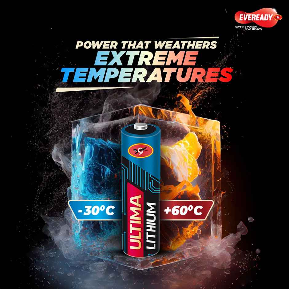 Eveready Ultima Lithium Battery - AA