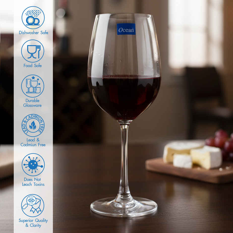 Madison Wine Glass | 425 ml | Ocean Glassware