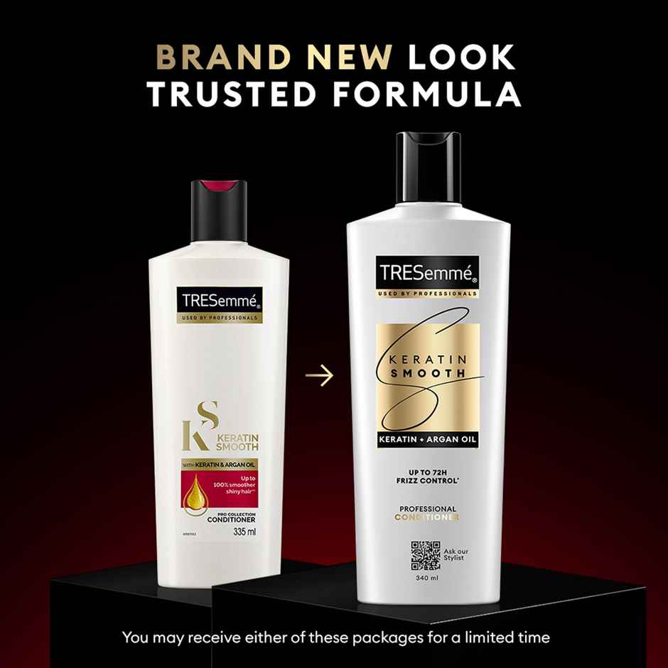 Tresemme Keratin Smooth Conditioner, With Keratin