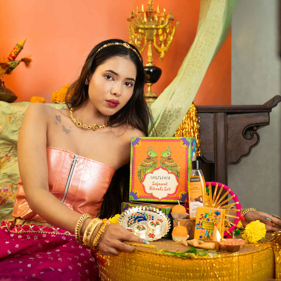 Soulflower Sajawat Decor Set | Home Party Decor Hamper