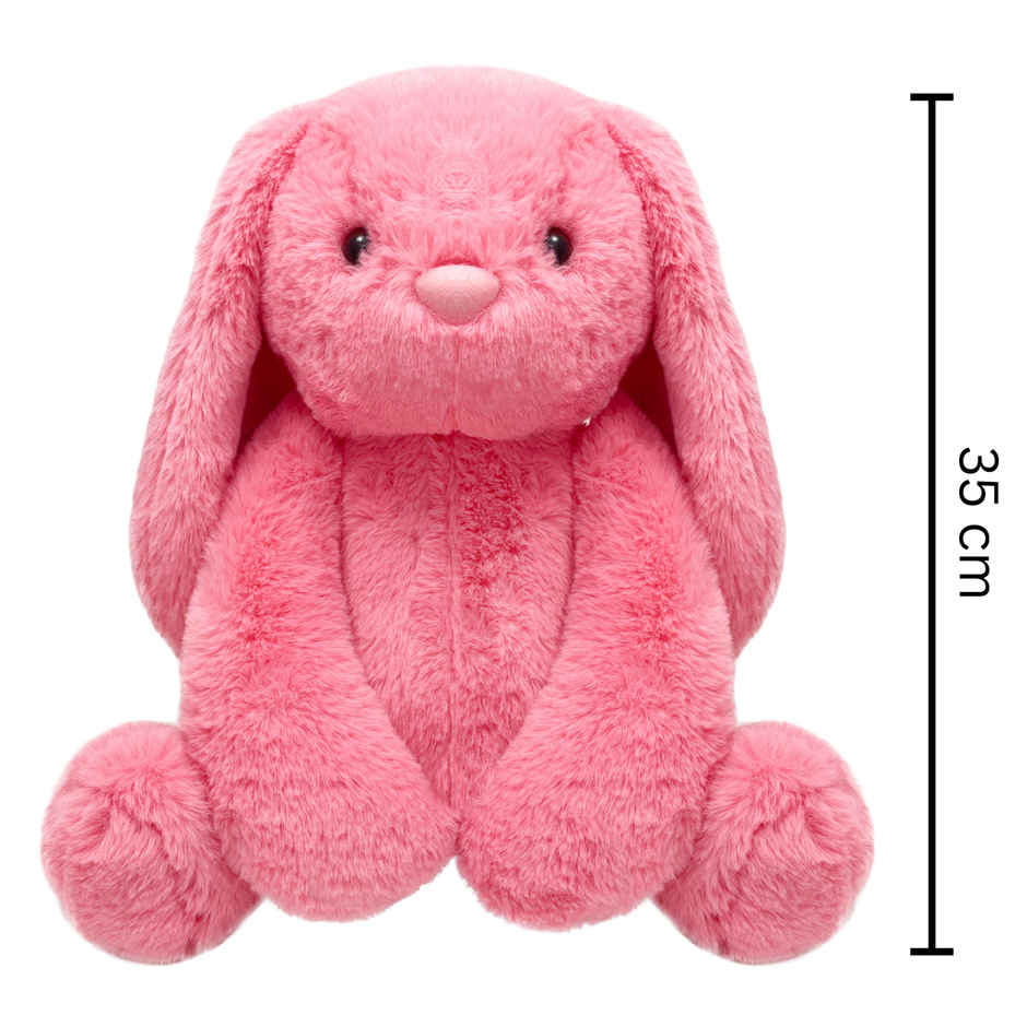 Mirada Coral Bunny Soft Toy - 35Cm