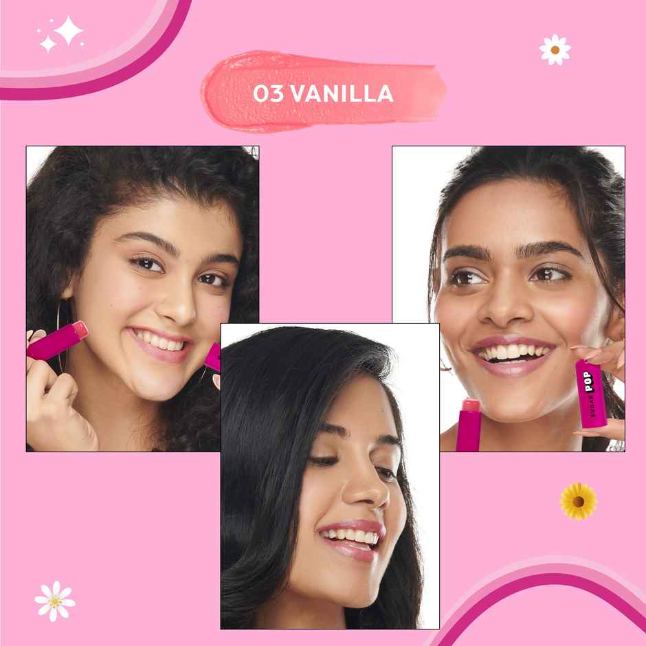 SUGAR POP Nourishing UV Protection Hydrating Lip Balm | Vanilla 03