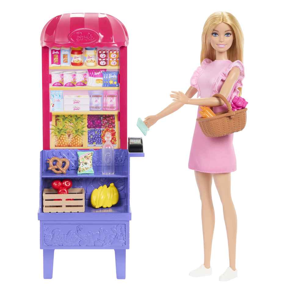 Barbie And Teresa Recipe For Friendship Fashion Doll and Playset |Malibu At The Market Theme