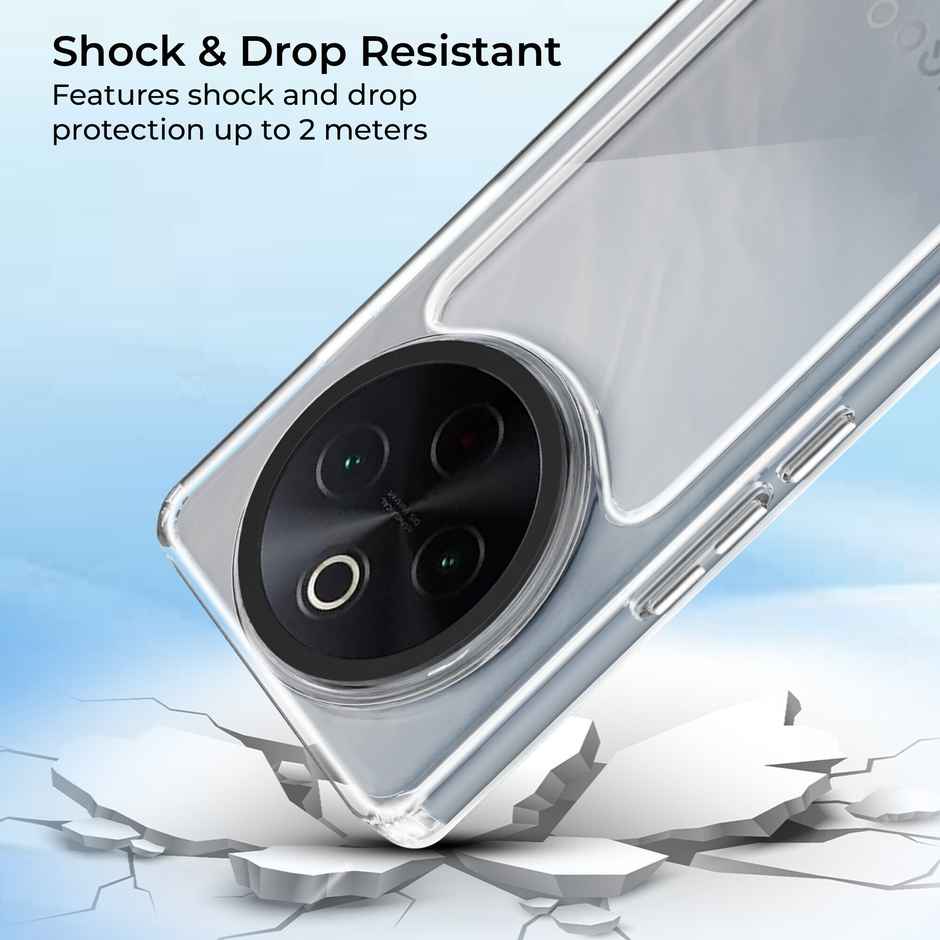 Artistque Case for Vivo T4 5G | iQOO Z10 5G Back Cover | Ultra Stylish Transparent TPU Cover