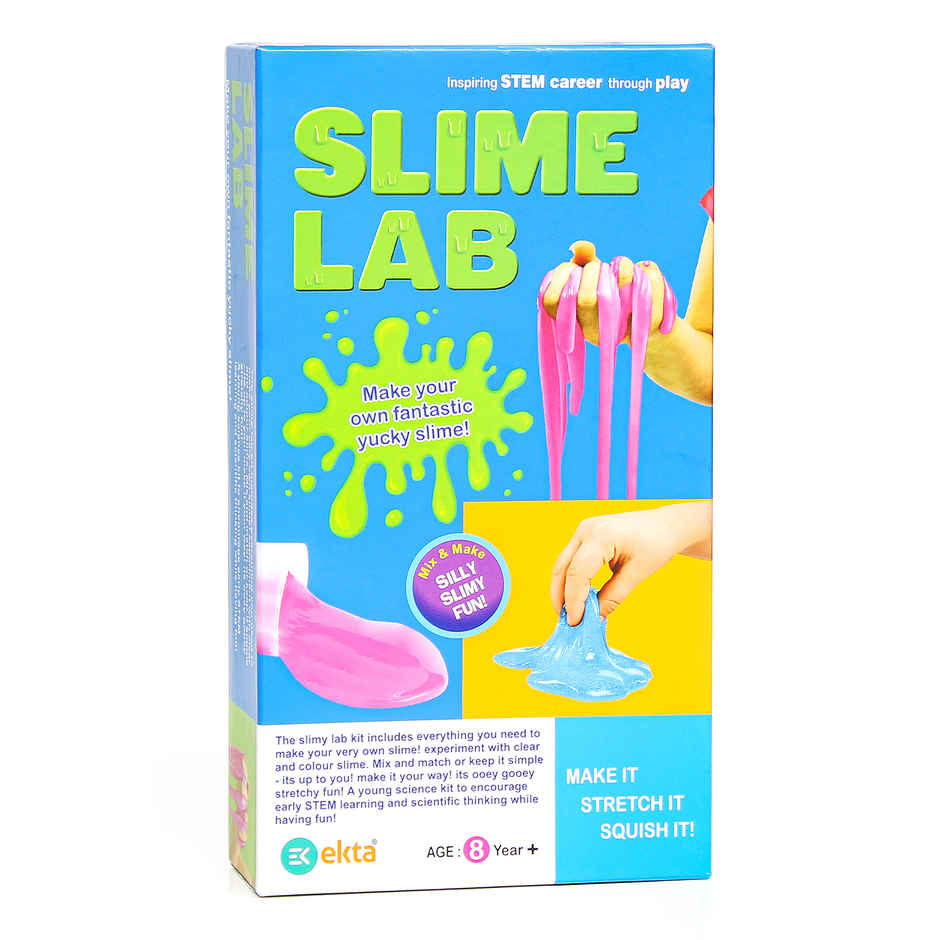 Ekta Slime Lab Jr., Make Your Own Spooky Non-Toxic Slime
