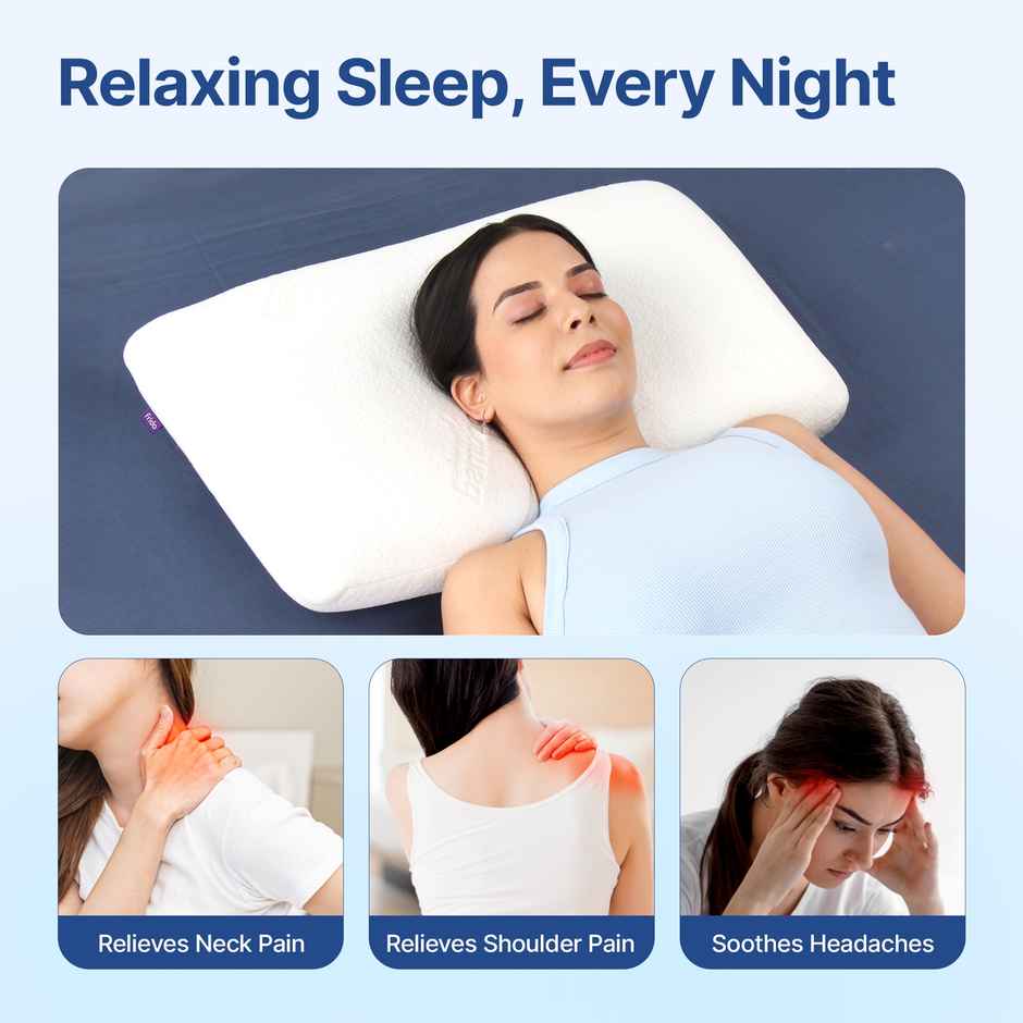 Frido Ultimate Deep Sleep Pillow- 5 inch