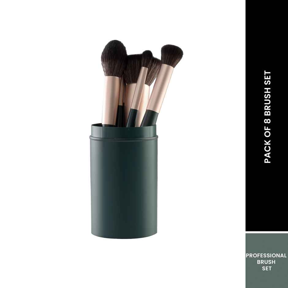 MARS Cosmetics Tools Of Titan Brush Set Of 8 With Holder (Pack Of 8)