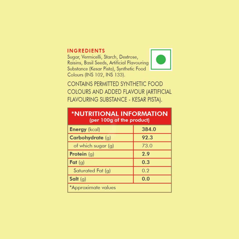 Weikfield Falooda Mix Kesar Pista Flavour