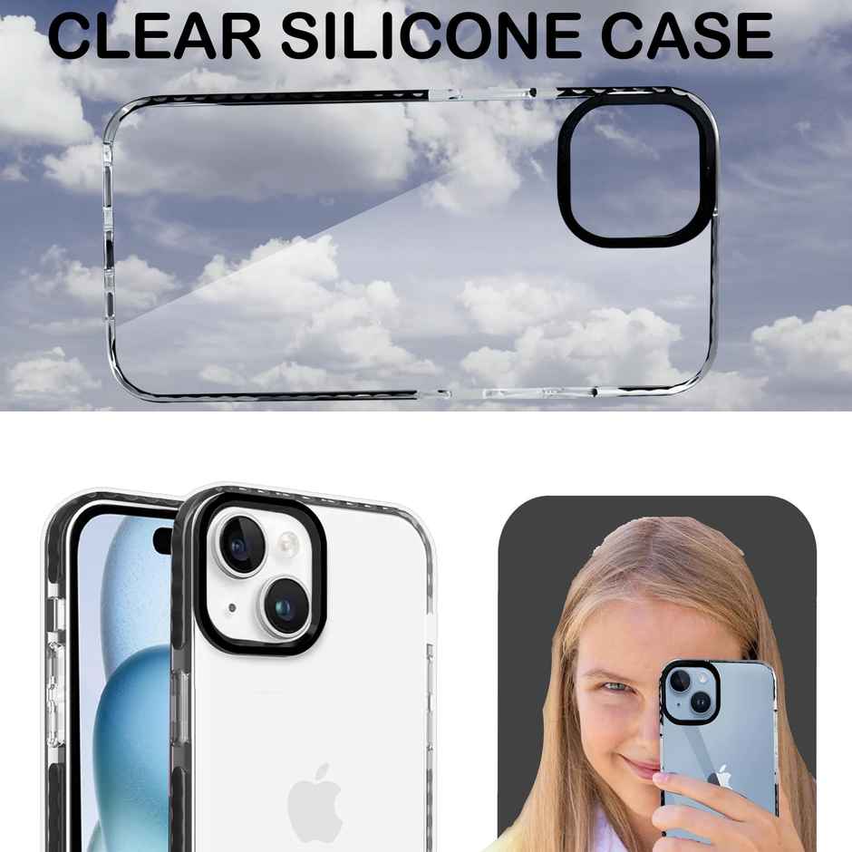 Artistque Case for Iphone 13 Back Cover | ultra Stylish Transparent Tpu Cover