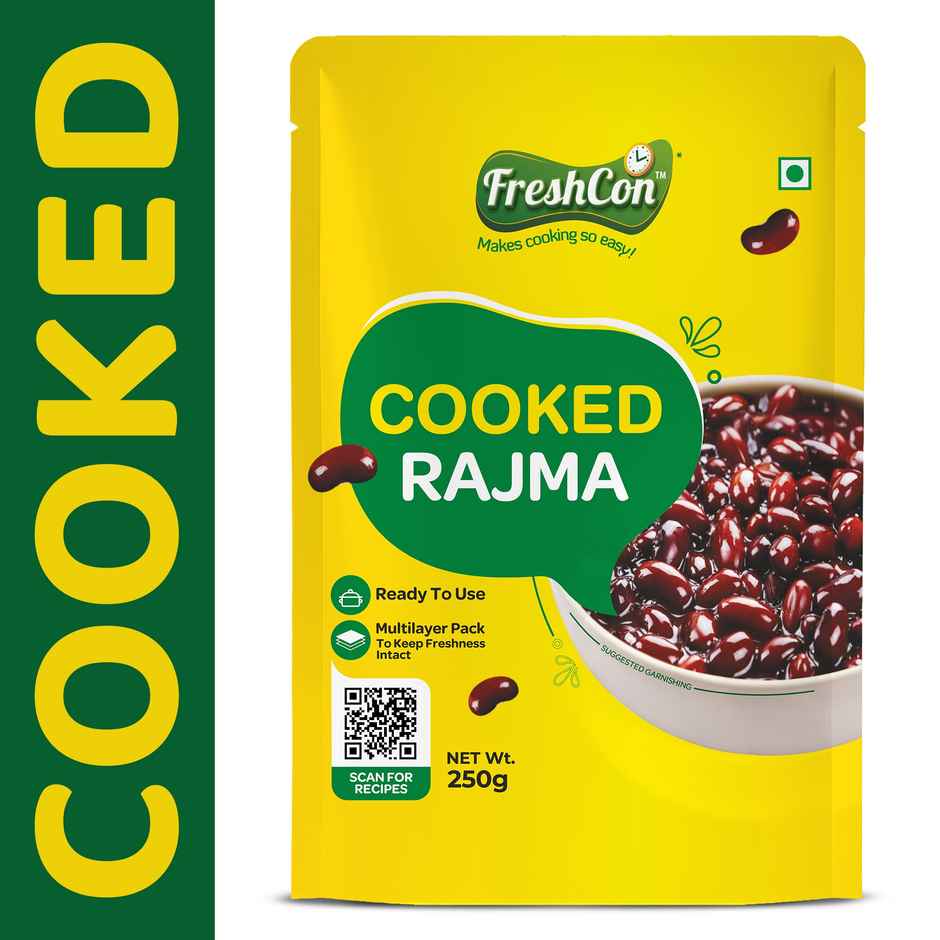Catch Rajma Masala (100g) & Freshcon Cooked Rajma | Kidney Beans (250g) Combo