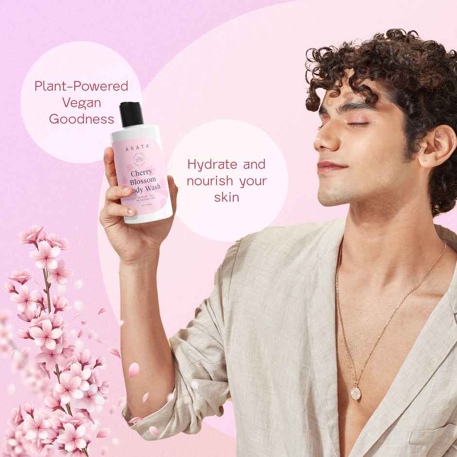 Arata Cherry Blossom Body Wash