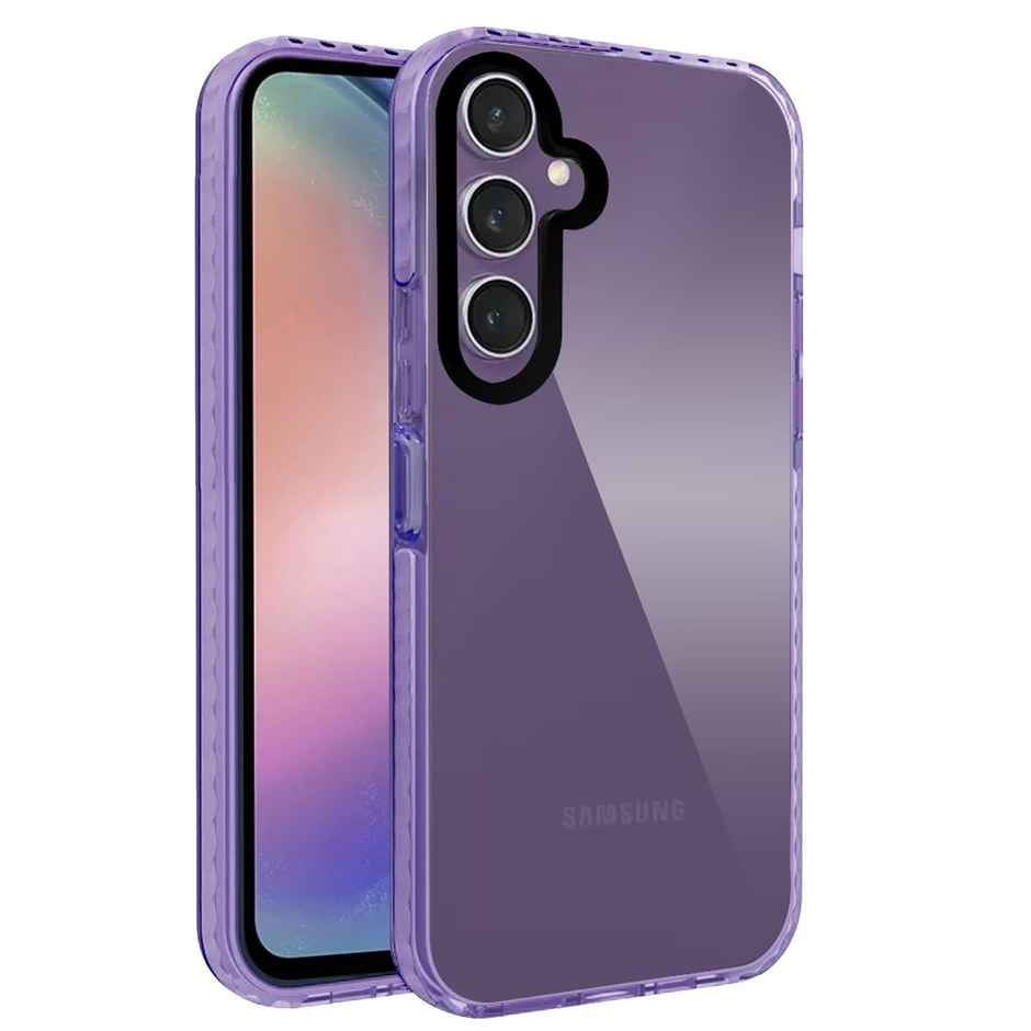 Artistque Case for Samsung Galaxy S24 Fe 5g Back Cover | ultra Stylish Transparent Tpu Cover