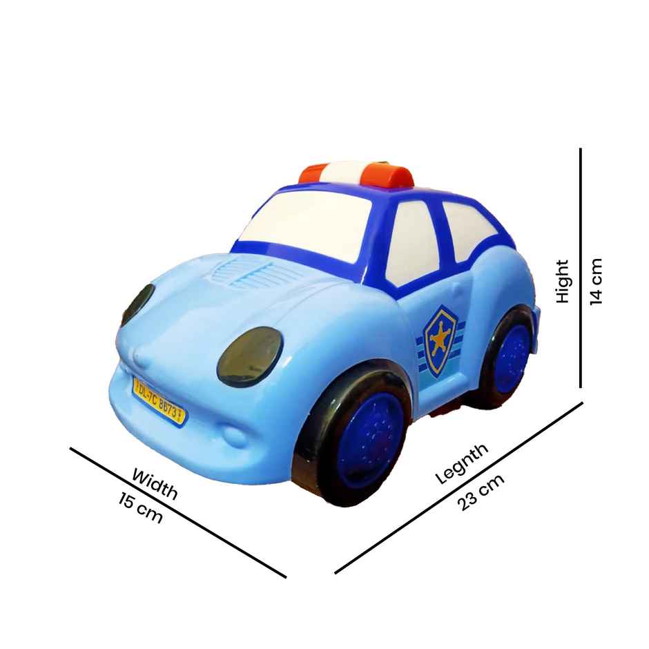 Toybharat Super Cop Car | Assorted