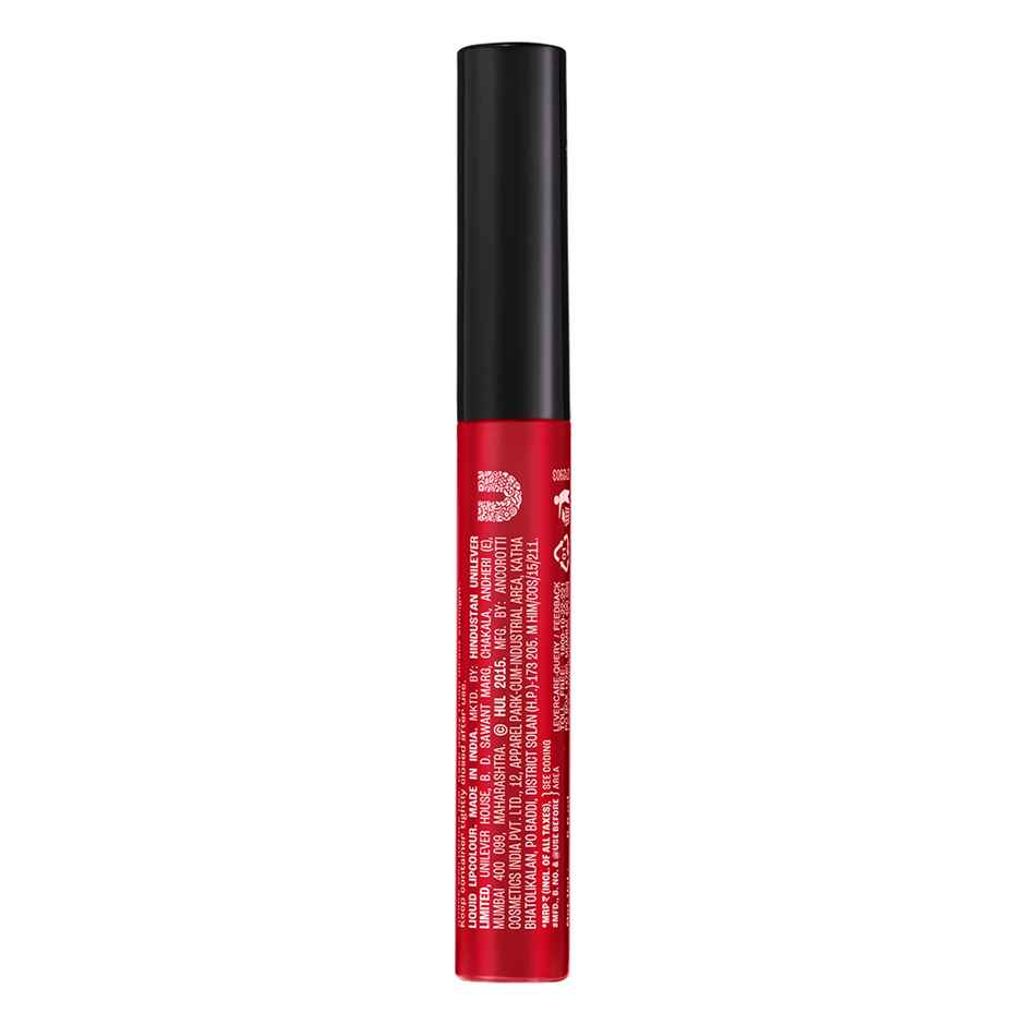 Lakme Forever Matte Liquid Lip, 16hr Lipstick, Lightweight & transferproof | Red Carpet