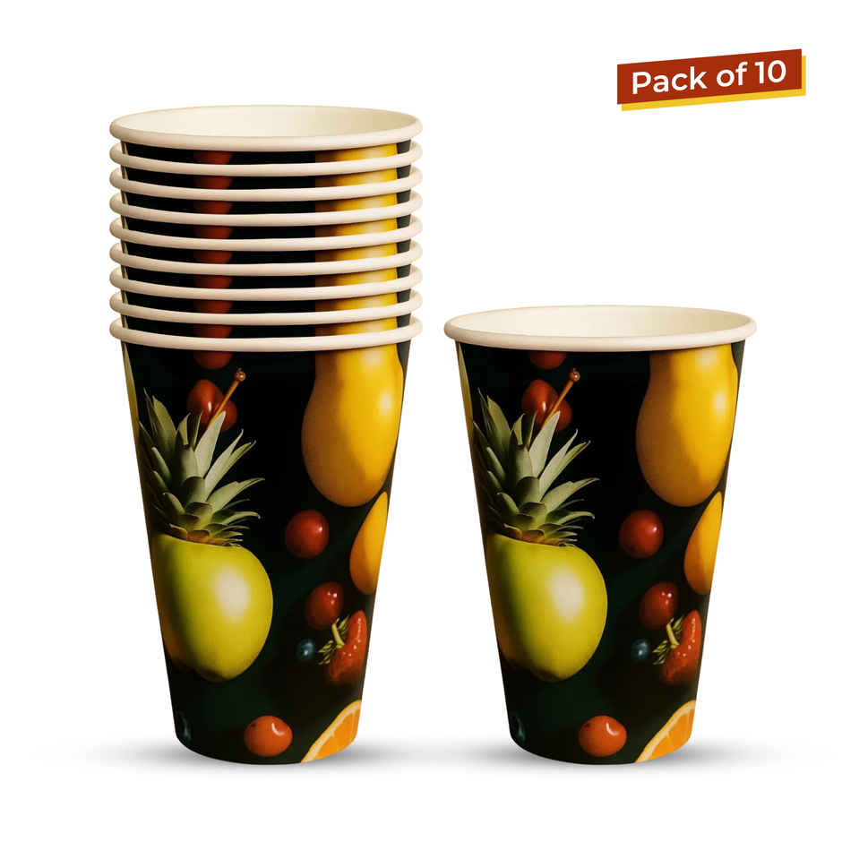 Paper Cup | Premium | 450 ml | Pack of 10 | Careswipe