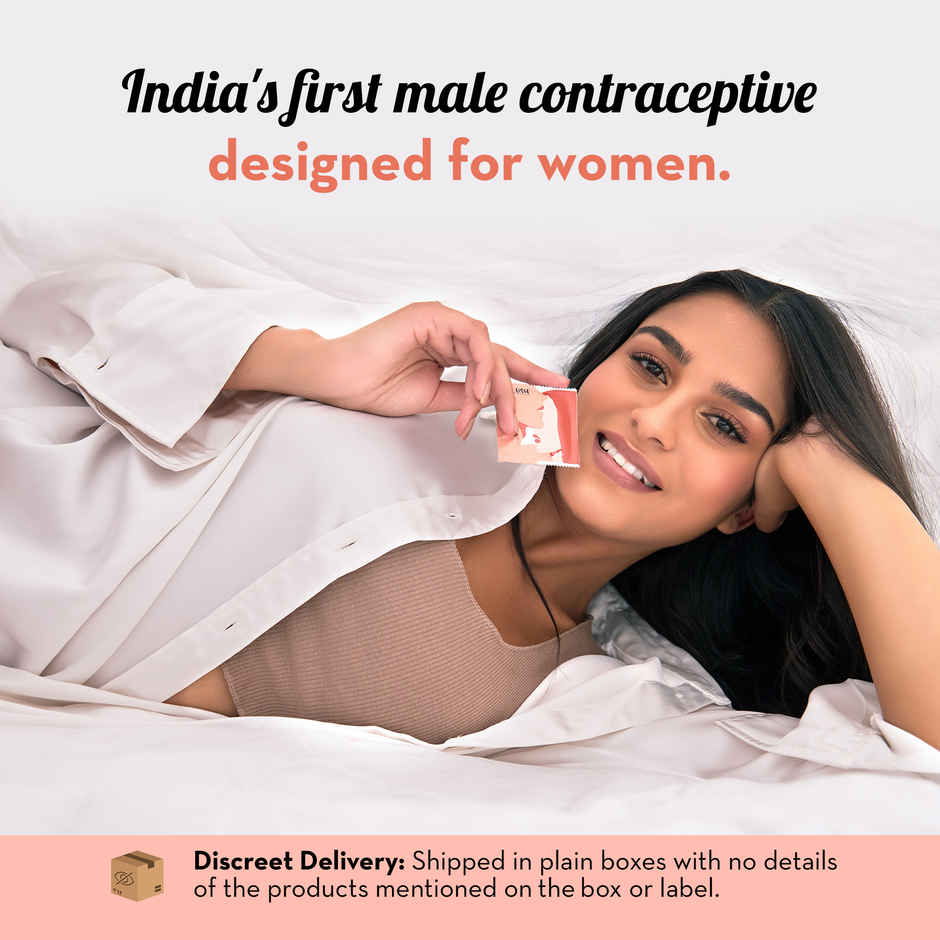 Plush Loveglove Super-Dotted Condom For Men, Good For Skin,Great For Sex & No Benzocaine