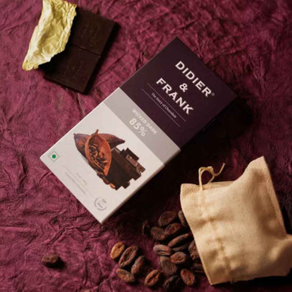 Didier & Frank 85% Dark Chocolate Bar | Premium & Indulgent