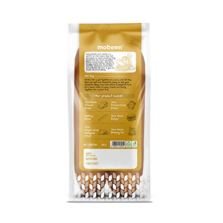 Baker's Loaf No Palm Oil Hot Dog by Modern